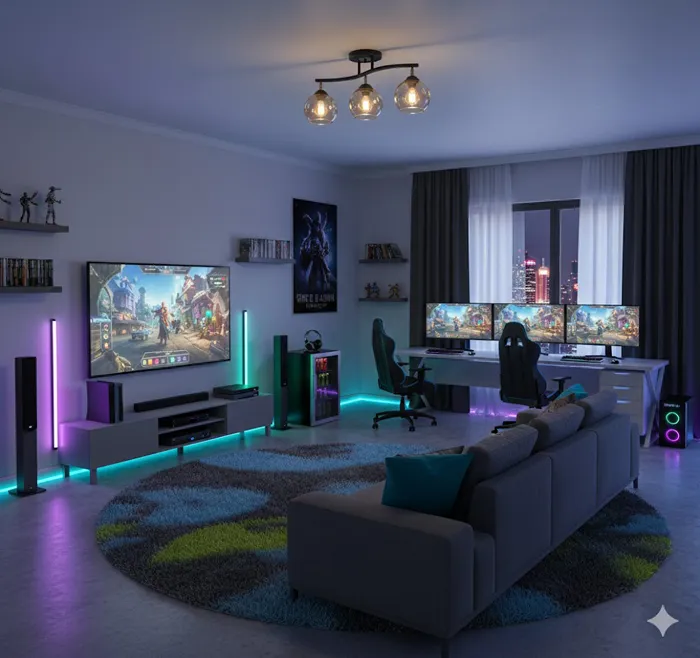 維也納 半吸頂3燈 客廳燈 房間燈 餐廳燈 22134