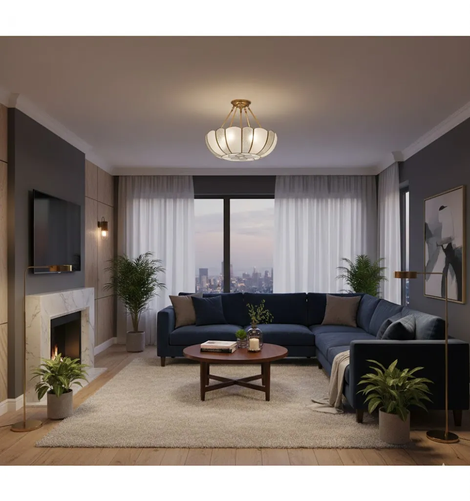 布拉格 銅吊燈5燈 大廳 客廳燈 餐廳燈 吧枱燈 10861/C5