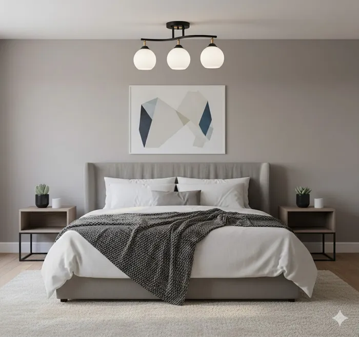 維也納 半吸頂3燈 客廳燈 房間燈 餐廳燈 22534