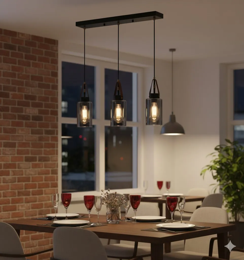 維也納 吊燈3燈 吧檯燈 餐吊燈 客廳燈 28834