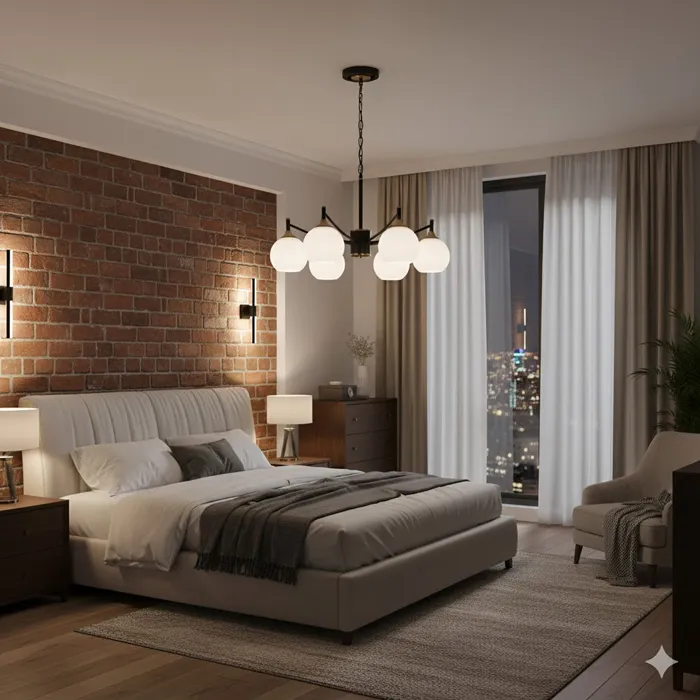 維也納 吊燈6燈 吧檯燈 餐吊燈 客廳燈 房間燈 18323