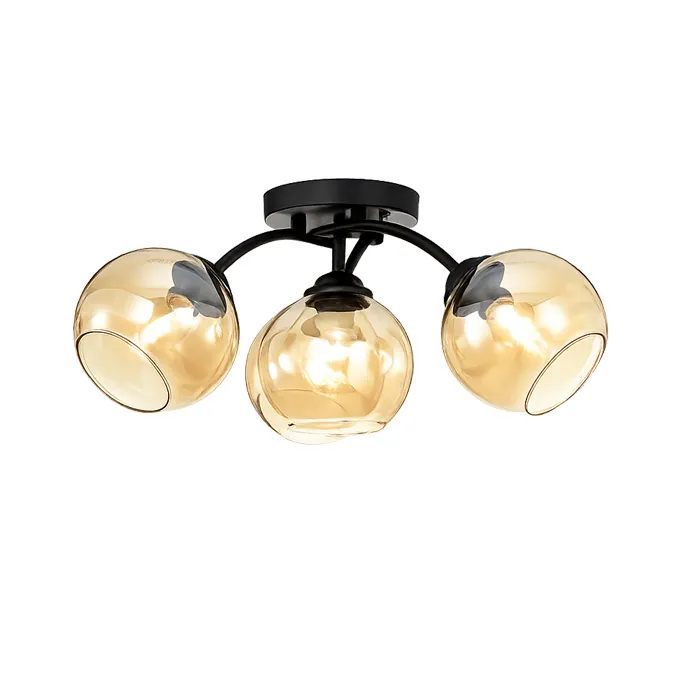 維也納 半吸頂3+1燈 客廳燈 房間燈 餐廳燈 22123