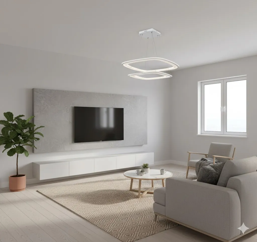 布拉格 LED吊燈 84W 自然光 客廳燈 餐廳燈 吧枱燈 11261/84W