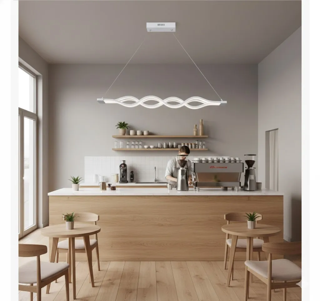 布拉格 LED吊燈 48W 白光 客廳燈 餐廳燈 吧枱燈 11268/48W