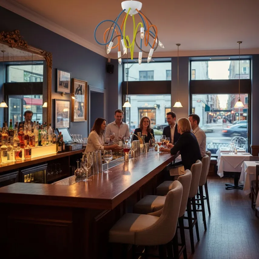 布拉格 吊燈8燈 客廳燈 餐廳燈 吧枱燈 11161/C8