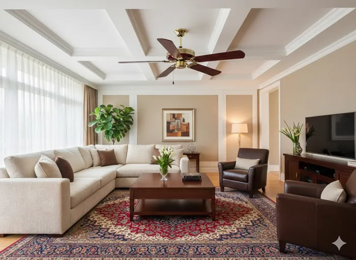 台灣製 燈王強風吊扇 52吋 凱恩斯吊扇 紅木吊扇 S8611