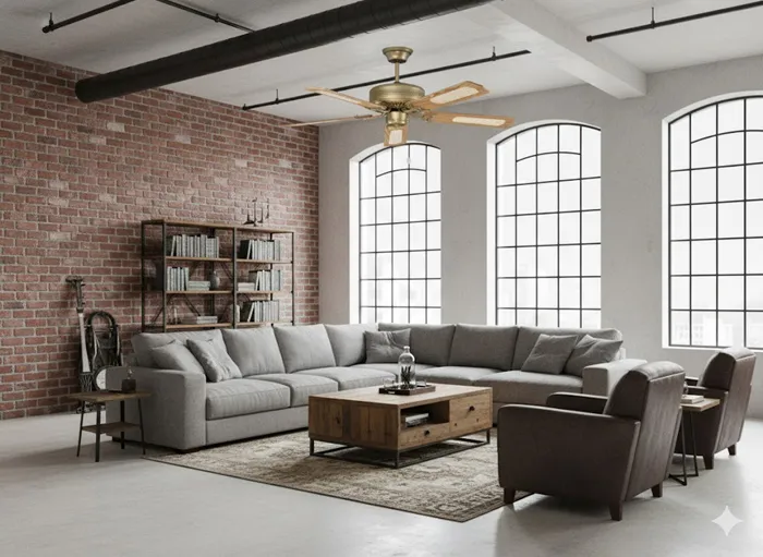 台灣製吊扇 52吋凡地歐古銅吊扇 188x12大馬達 S1001A