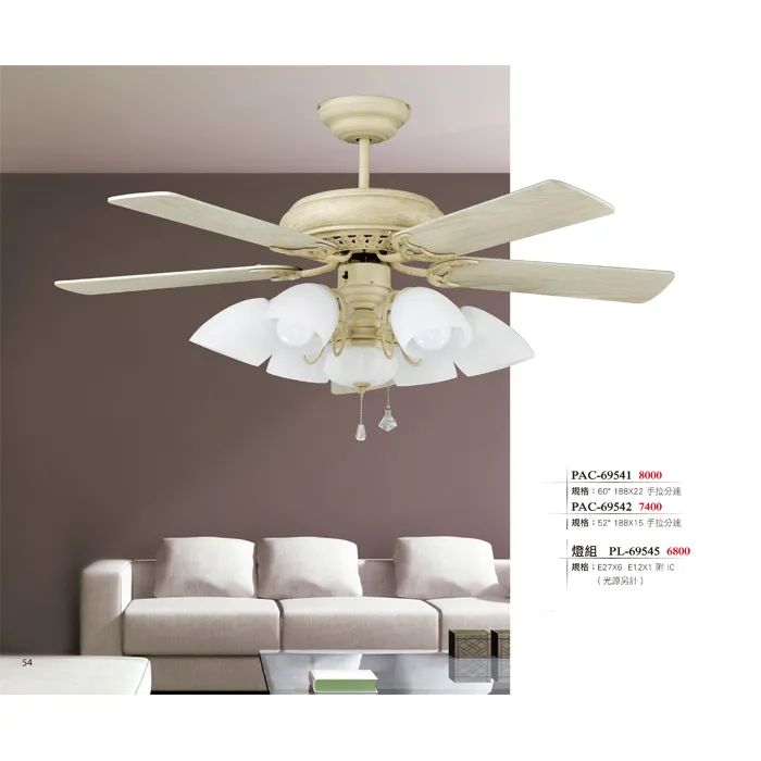 啄木鳥 台灣製   52吋/60吋吊扇+燈具 附IC  PAC69541  PAC69542 PL69545