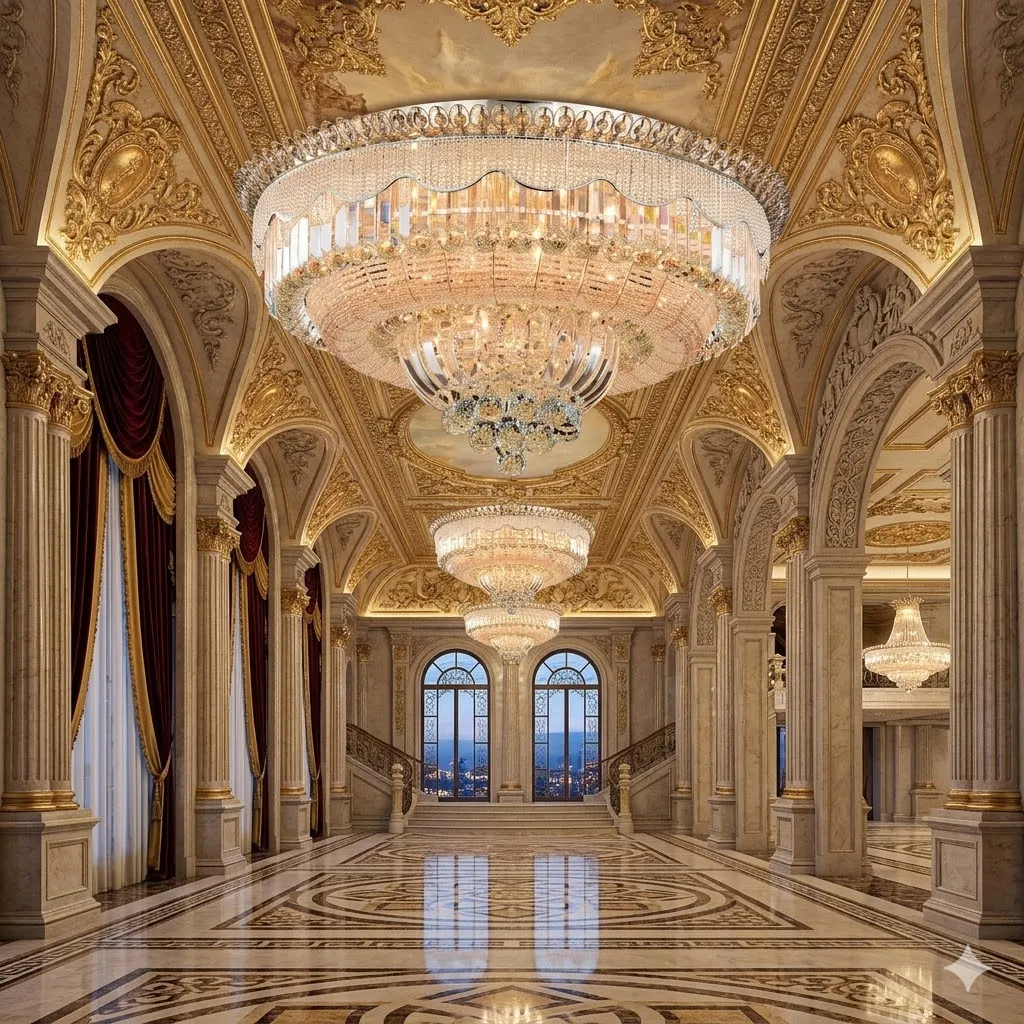 布拉格 水晶吸頂燈12+6+3燈 大廳燈 客廳燈 11144/12+6+3