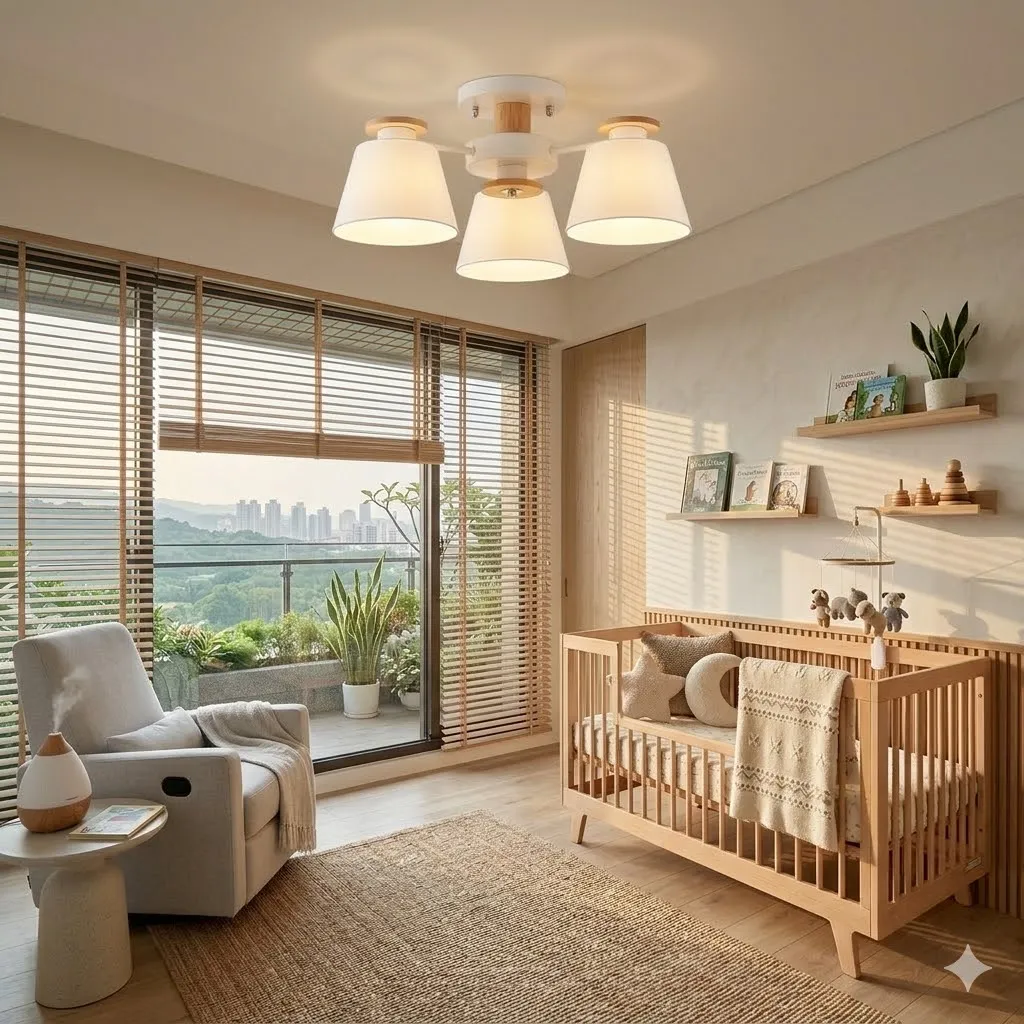 布拉格 半吸頂燈3燈 客廳 房間 餐廳燈 11286/C3