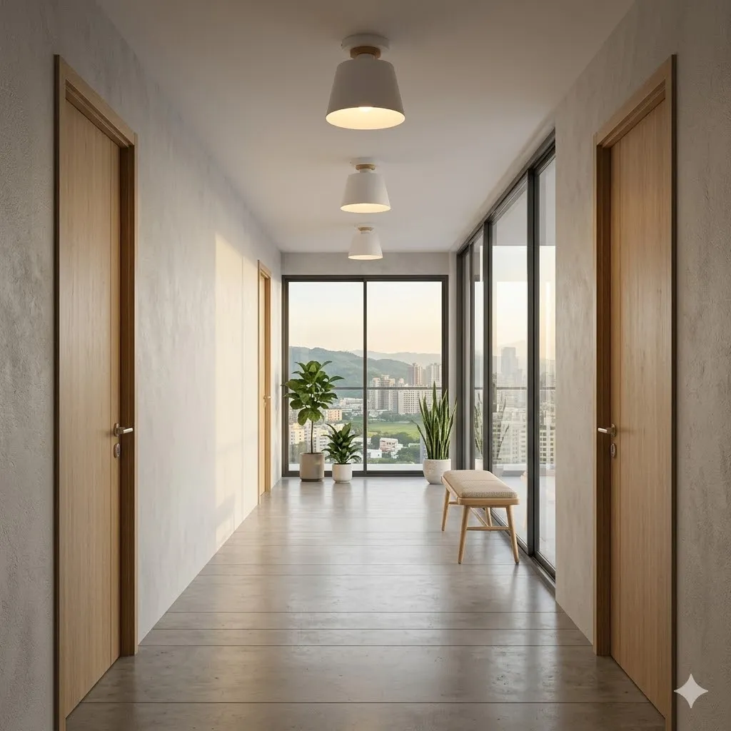 布拉格 半吸頂燈1燈 走道 玄關燈 11286/C1