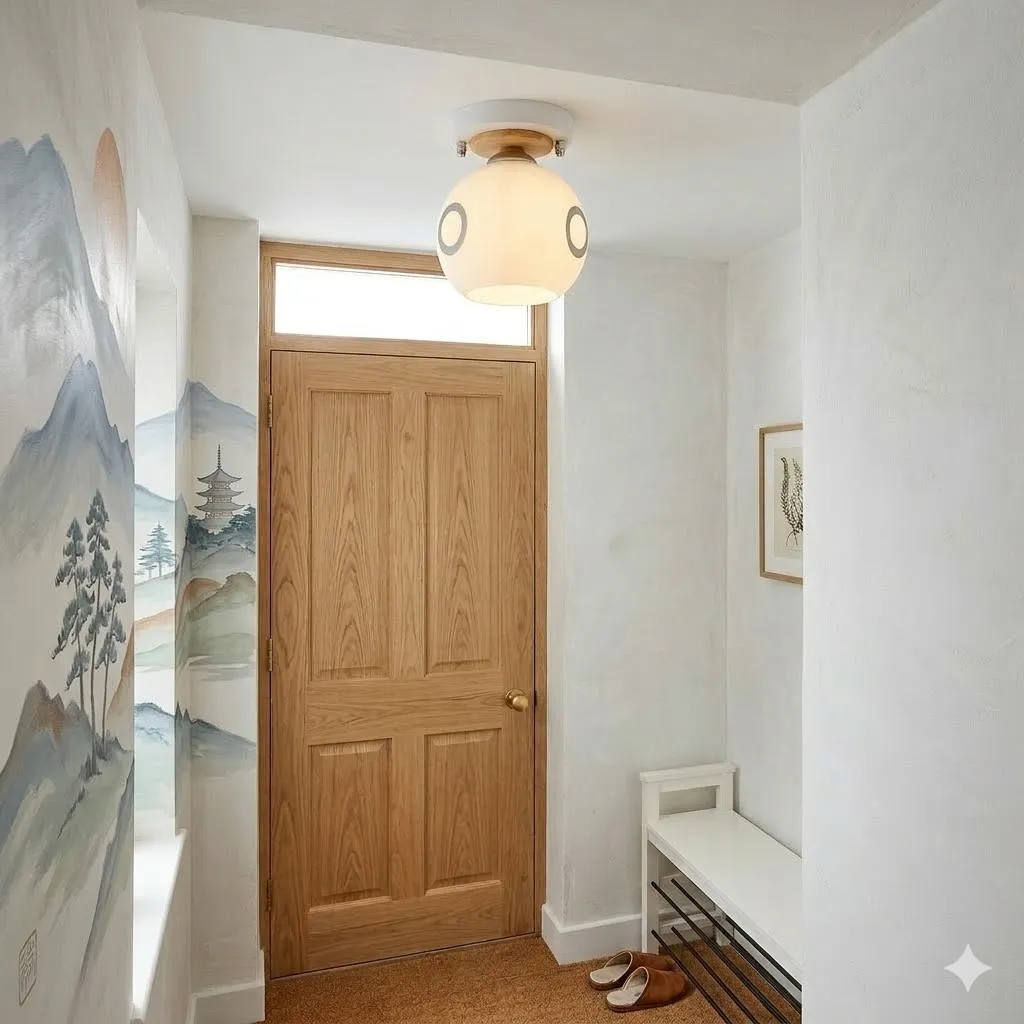 布拉格 半吸頂燈1燈 走道 玄關燈 11117/C1