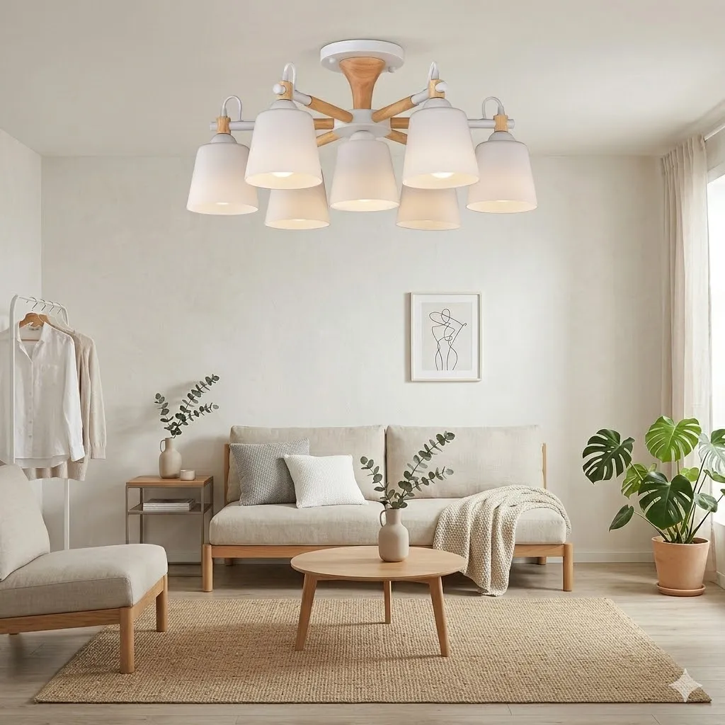 柏拉圖 設計師新款 半吸頂燈3+1燈 6+1燈  8+1燈 客廳燈 餐廳燈 吧檯燈 C59-07/3+1 6+1 8+1