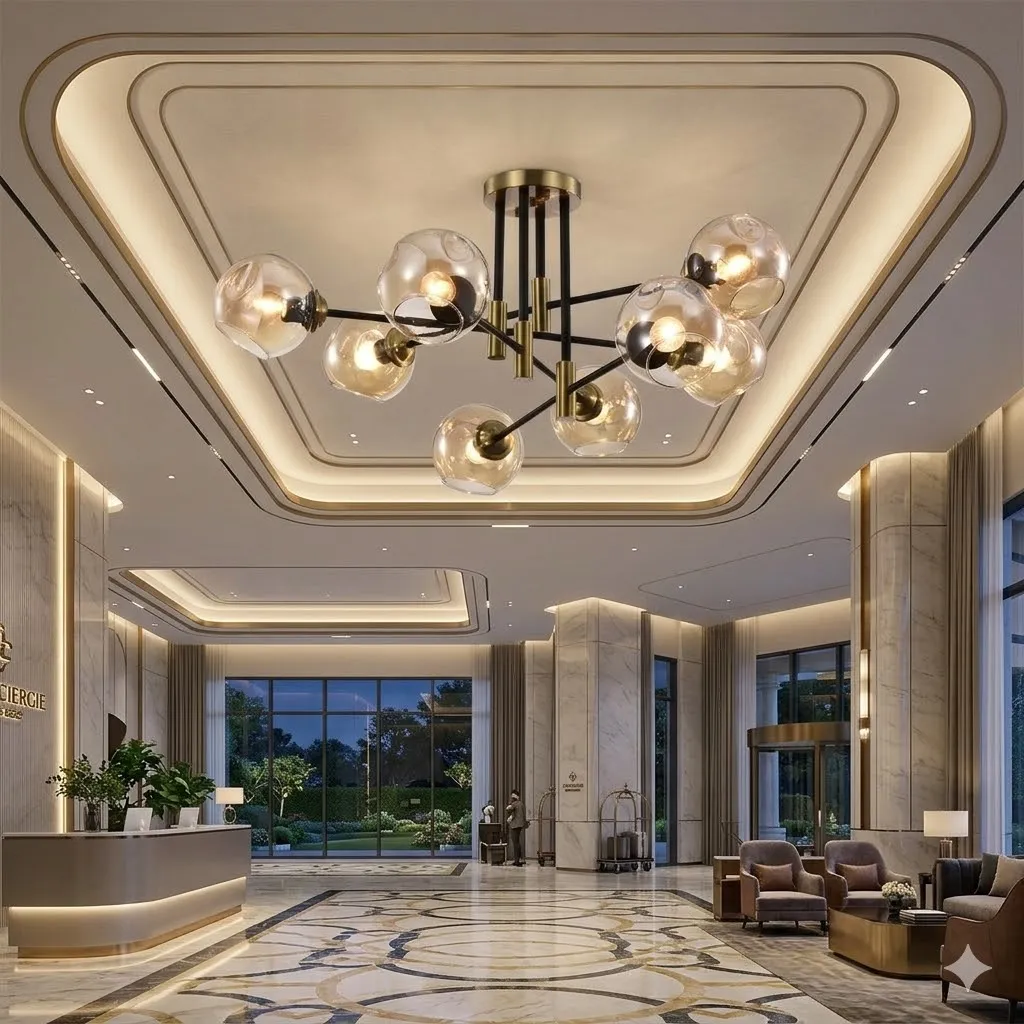 燈時代   半吸頂燈8燈061-0711 半吸頂燈6燈061-0681 半吸頂燈4燈061-0710 客廳 房間 餐廳