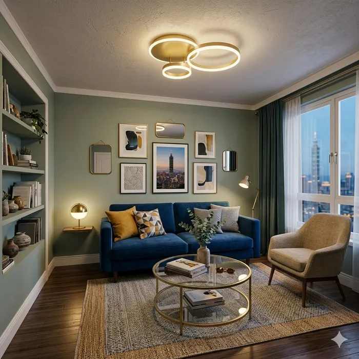 燈時代 LED 吸頂燈45W   三色變光 房間 餐廳 吧檯燈 061-0821