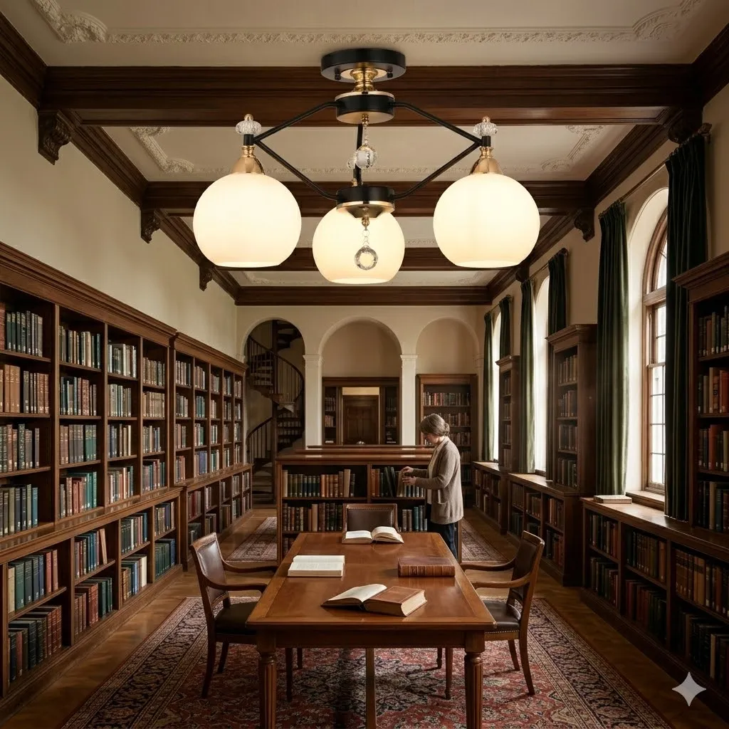 燈時代   半吸頂燈3燈 061-0721 客廳 房間 餐廳