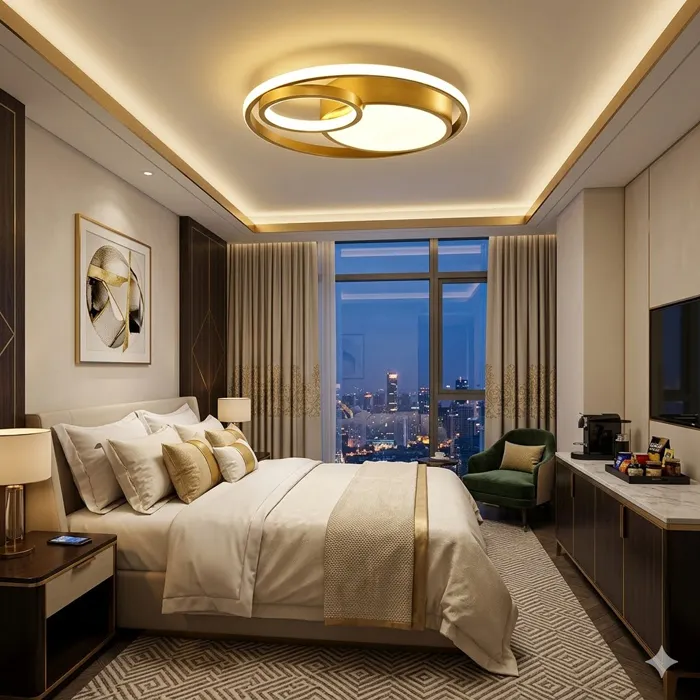 燈時代 LED 吸頂燈 24W+LED  燈帶24W 三色無極調光附遙控器 房間 餐廳 吧檯燈 061-0736