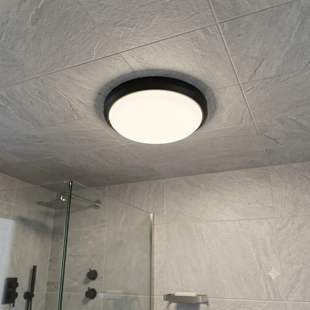 舞光白鯨防水吸頂燈 LED 24W  黑框/白框 三種色溫可選購 E-CEBJ24