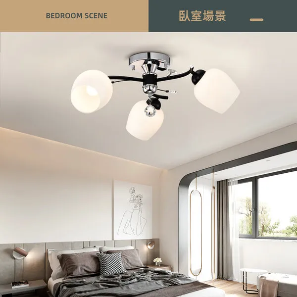 柏拉圖 半吸頂燈3燈/5燈 房間燈 餐廳燈 客廳燈 半吸燈 熱銷款 2387