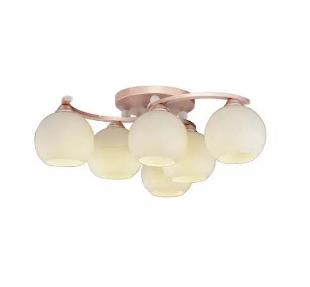 柏拉圖 設計師新款 玫瑰金 半吸頂燈 客廳燈 臥室燈 餐廳燈 4燈MX8770GL-4 6燈MX89492L-6