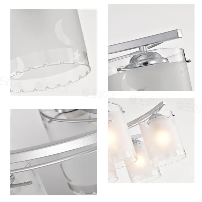 柏拉圖 半吸頂6+1燈 客廳燈 餐廳燈 房間燈 21032