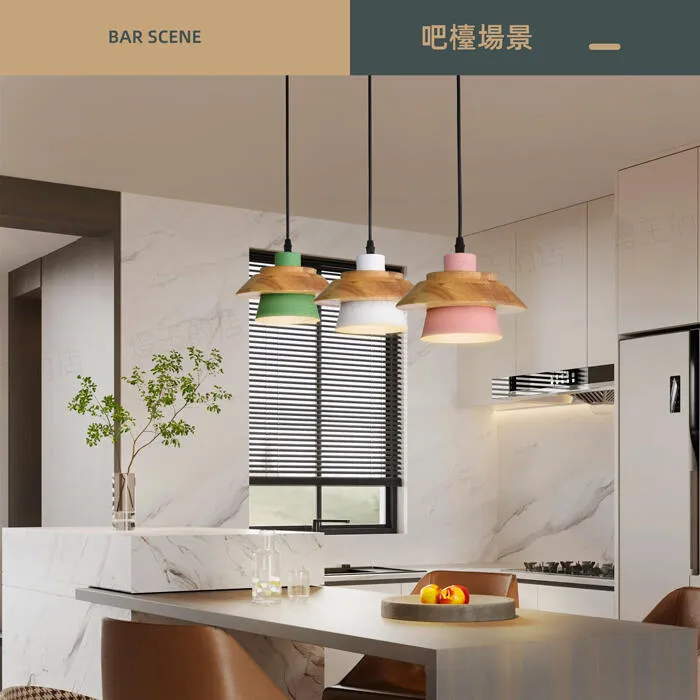 柏拉圖 北歐風 吊燈1燈 可加購燈盤改成3燈 綠色/白色/粉色 餐廳燈 吧檯燈 C59-36