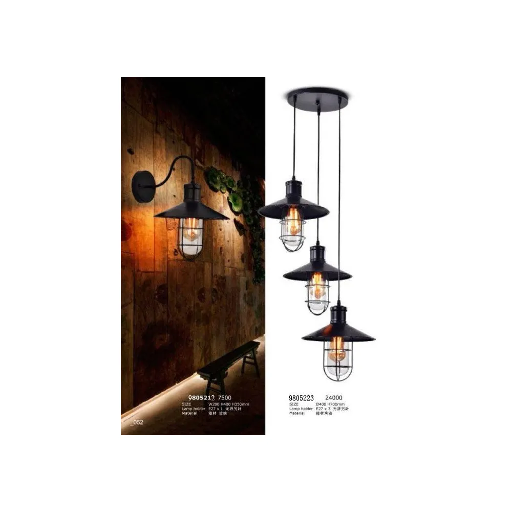 柏拉圖 愛迪生系列 吊燈1燈/3燈 餐吊燈 吧檯燈 玄關燈 9805223-1 