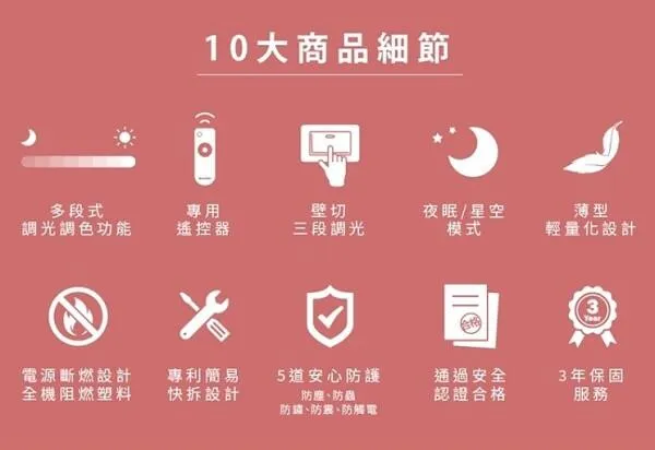 SHARP 夏普 高光效LED 55W 明悅吸頂燈 可調光調色 附遙控器 DL-ZA0033