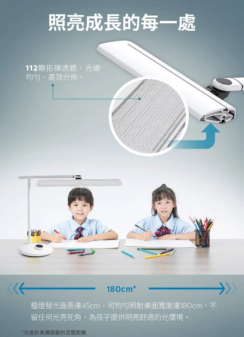 飛利浦 軒泰66168 AA級護眼 LED檯燈 PD002