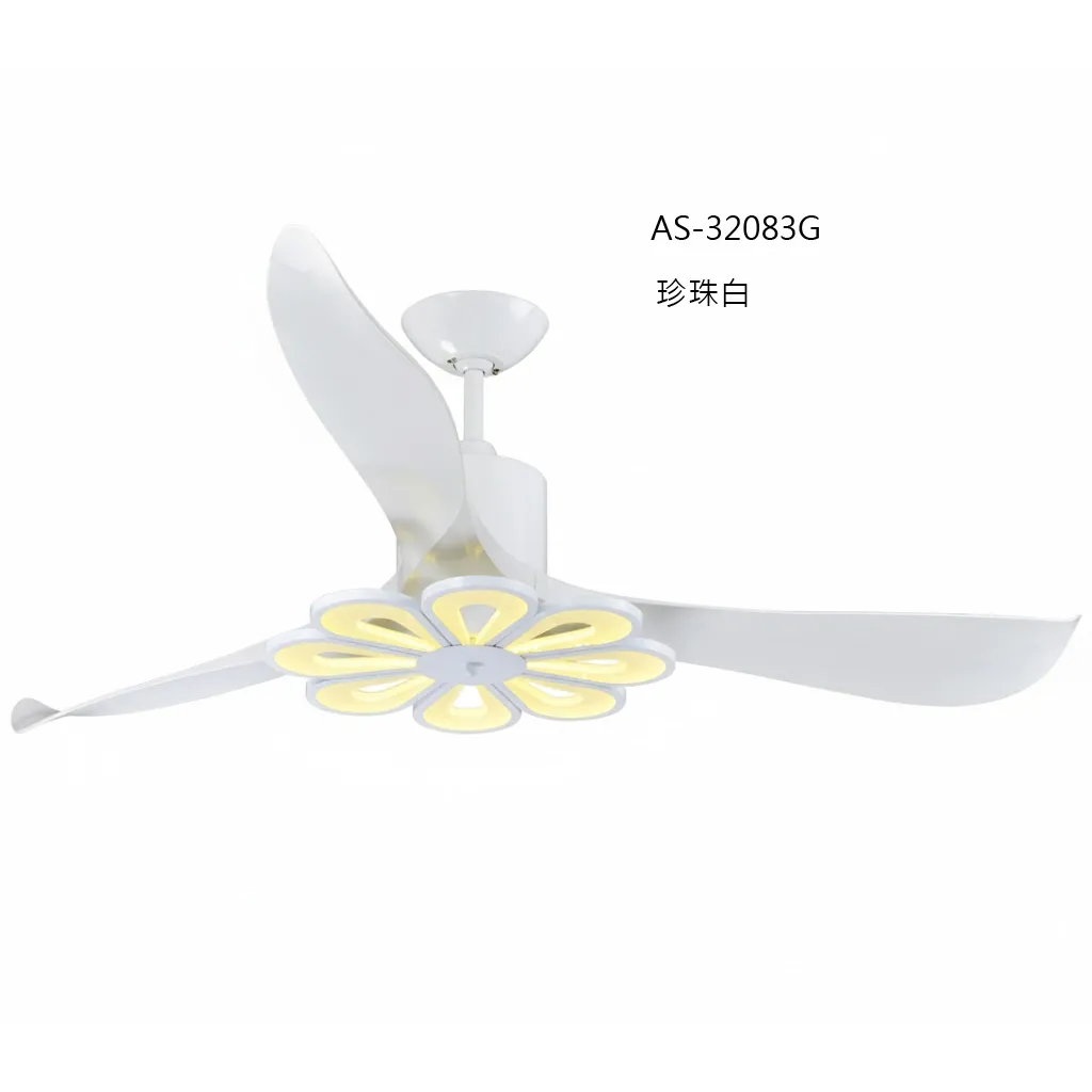 領航者 台灣製吊扇 58吋DC吊扇+LED三色情境燈 附遙控器  檸檬黃AS-32081G  芥末綠AS-32082G 珍珠白AS-32083G  咖啡古AS-32084G