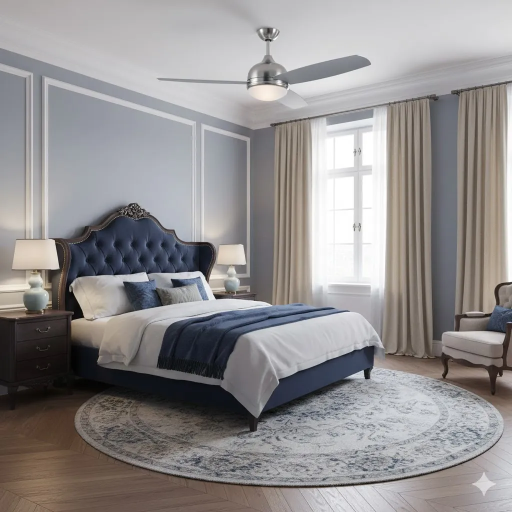 領航者 台灣製吊扇 52吋 DC吊扇+LED三色情境燈組 附遙控器  砂鎳銀AS-32191G 古銅楠木AS-32192G 珍珠白AS-32193G 貴族黑AS-32194G