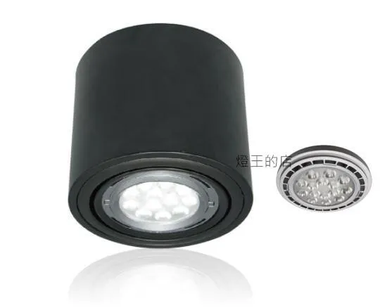舞光 LED AR111 9W筒燈 白框/黑框(附LED免驅9W杯燈)全電壓LED-25002-9W