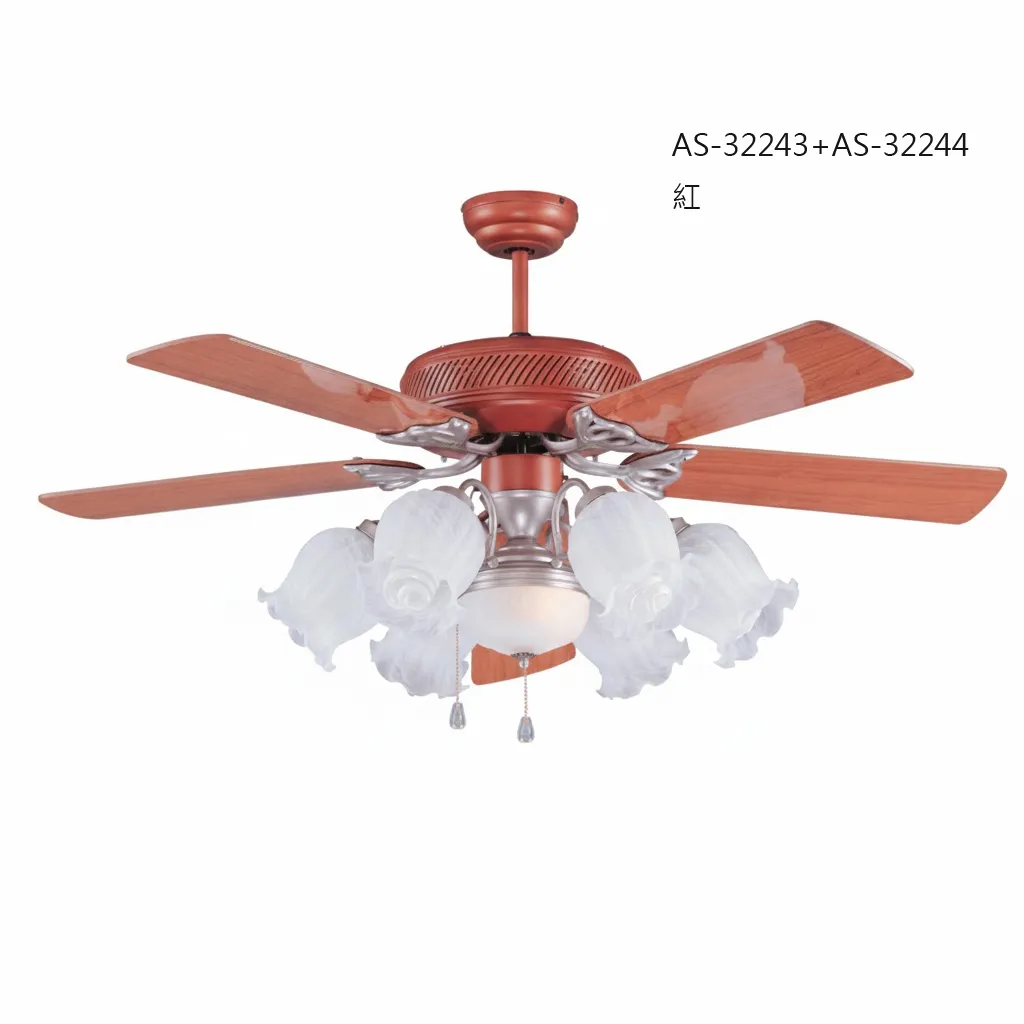 領航者 台灣製吊扇 52吋 吊扇+吊扇燈 黑AS-32239+AS-32240 黃AS-32241+AS-32242 紅AS-32243+AS-32244 藍AS-32245+AS-32246