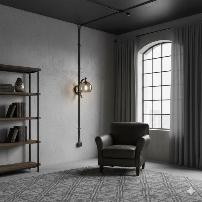 維也納 工業風壁燈 樓梯燈 走道燈 床頭燈 39623