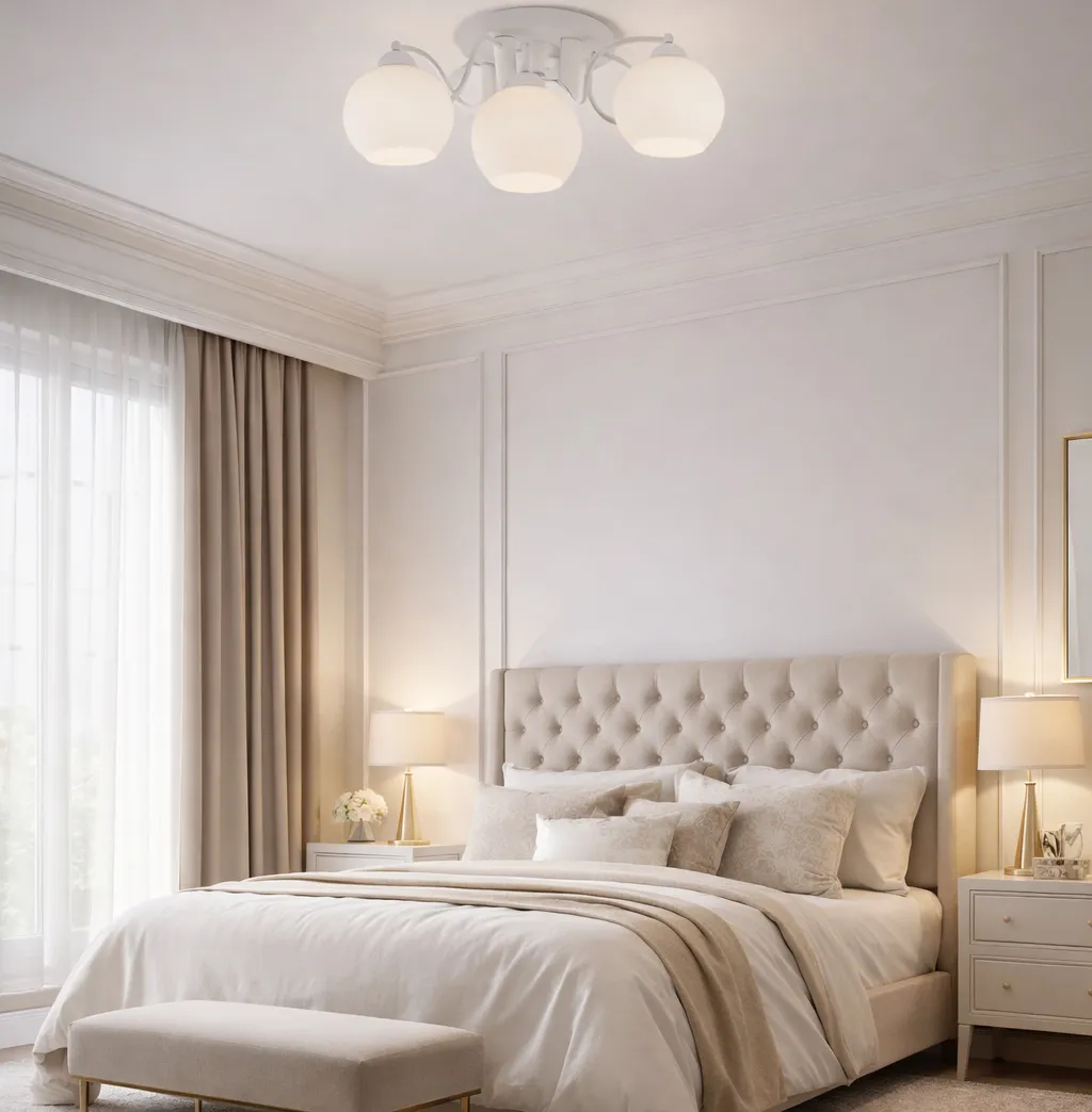 柏拉圖 半吸頂燈3+1燈LD5067-02 半吸頂燈6+1燈LD5067-01 客廳燈 餐廳燈