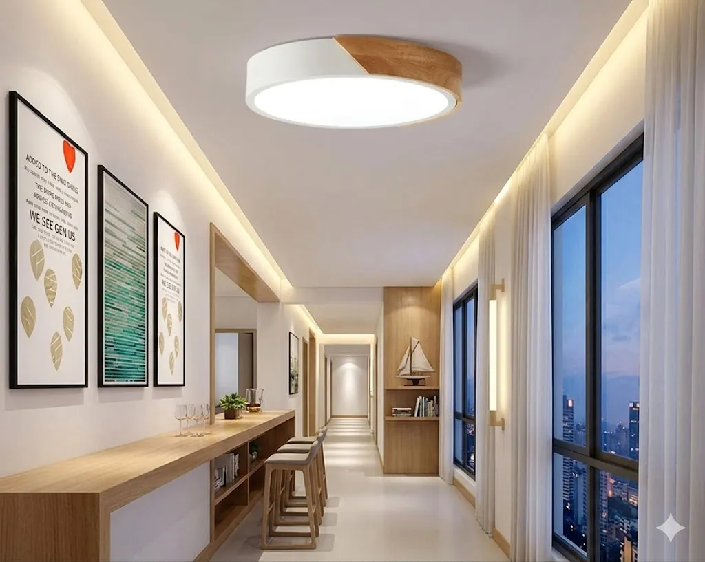 柏拉圖 北歐風 24W LED吸頂燈 三色變光 房間燈 走道燈 玄關燈 C0059-24W-B黑色 C0059-24W-P粉紅色 C0059-24W-W白色