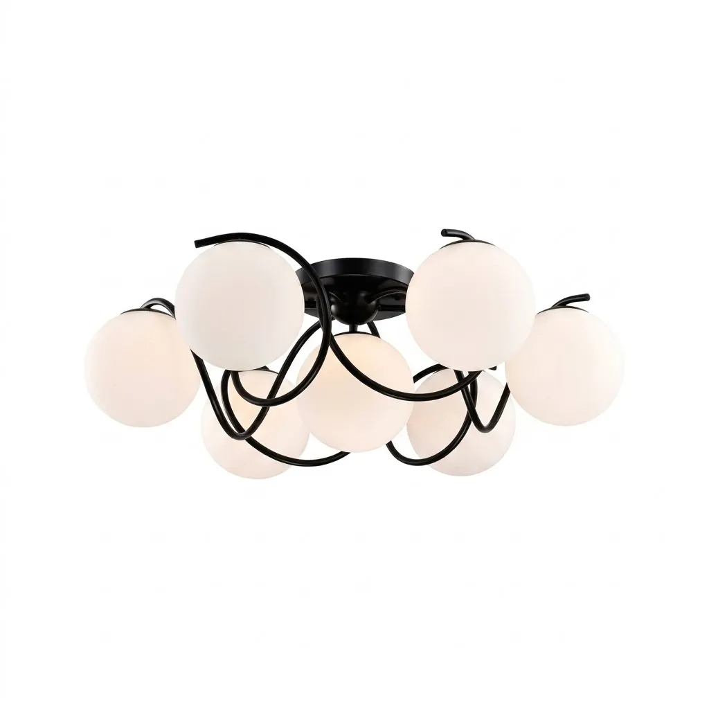 燈時代   半吸頂燈8+1燈061-0869 半吸頂燈6+1燈061-0890  半吸頂燈4+1燈061-0888 半吸頂燈3+1燈061-0871 附IC可分段 客廳 房間 餐廳