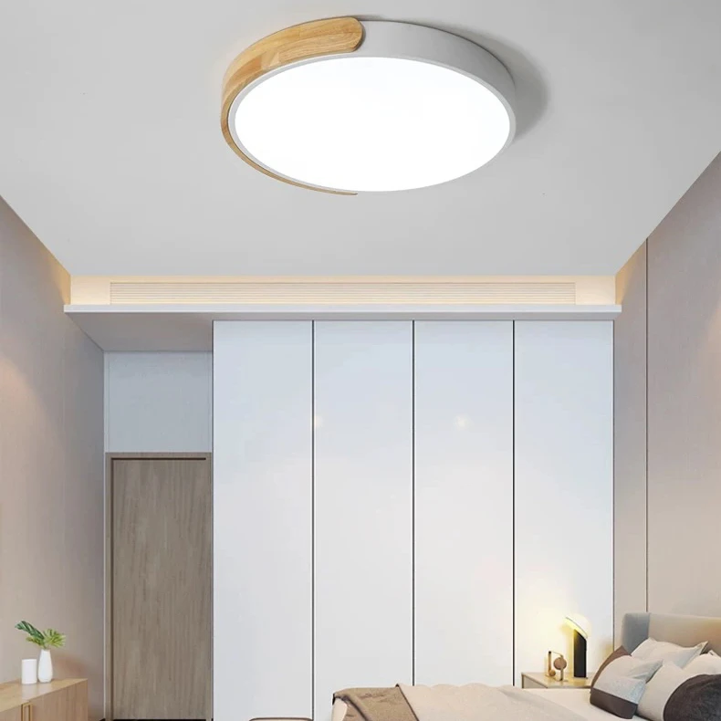 燈時代 北歐風16W LED吸頂燈 4000K 自然光 房間燈 走道燈 玄關燈 C0059-16W-B黑色 C0059-16W-W白色 C0059-16W-P粉紅色  C0059-16W-Y黃色