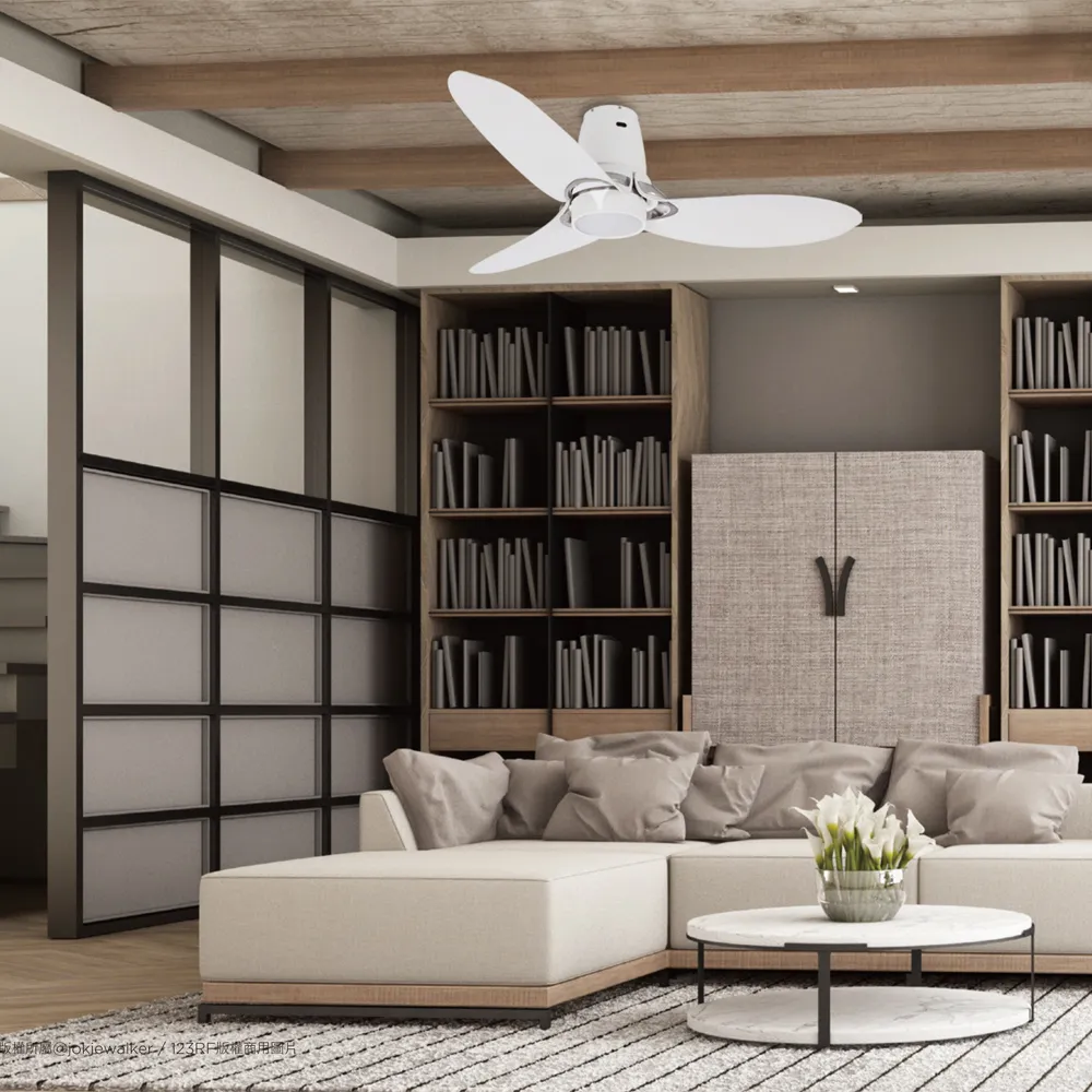 VENTO芬朵吊扇 循環殺菌 48吋DC吊扇 AEOLOS系列 48AEOLOS-W霧白 48AEOLOS-B霧黑