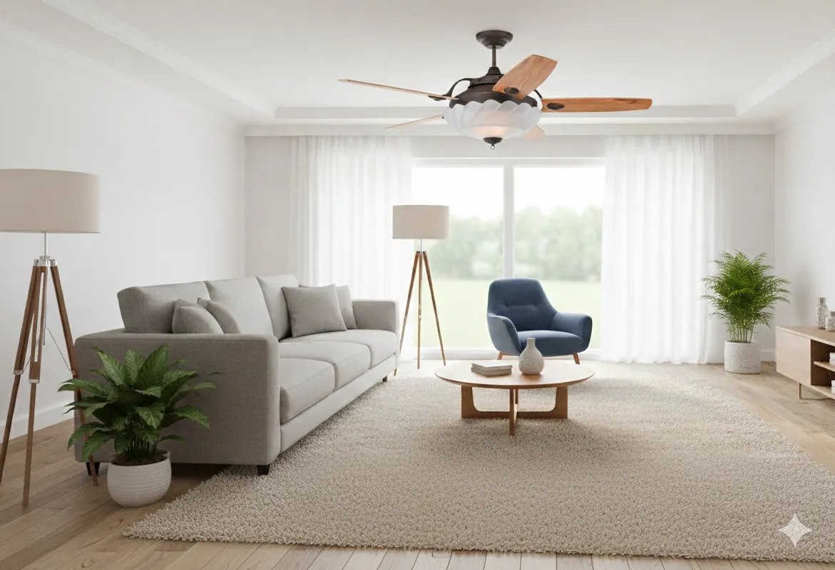 領航者 65吋吊扇+吊扇燈6+2燈 附遙控器 AS-32001G  AS-32002G