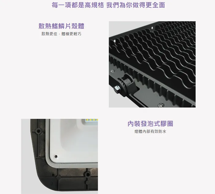 舞光 阿波羅 220V防水泛光燈LED 100W/150W/200W/300W/400W 500W戶外投射燈