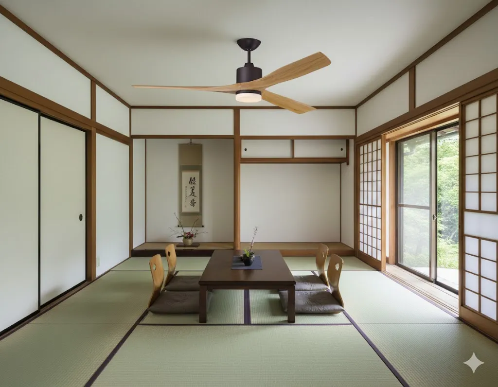 領航者 台灣製吊扇 57吋DC吊扇+LED三色情境燈 附遙控器  咖啡古AS-32085G  珍珠白AS-32086G