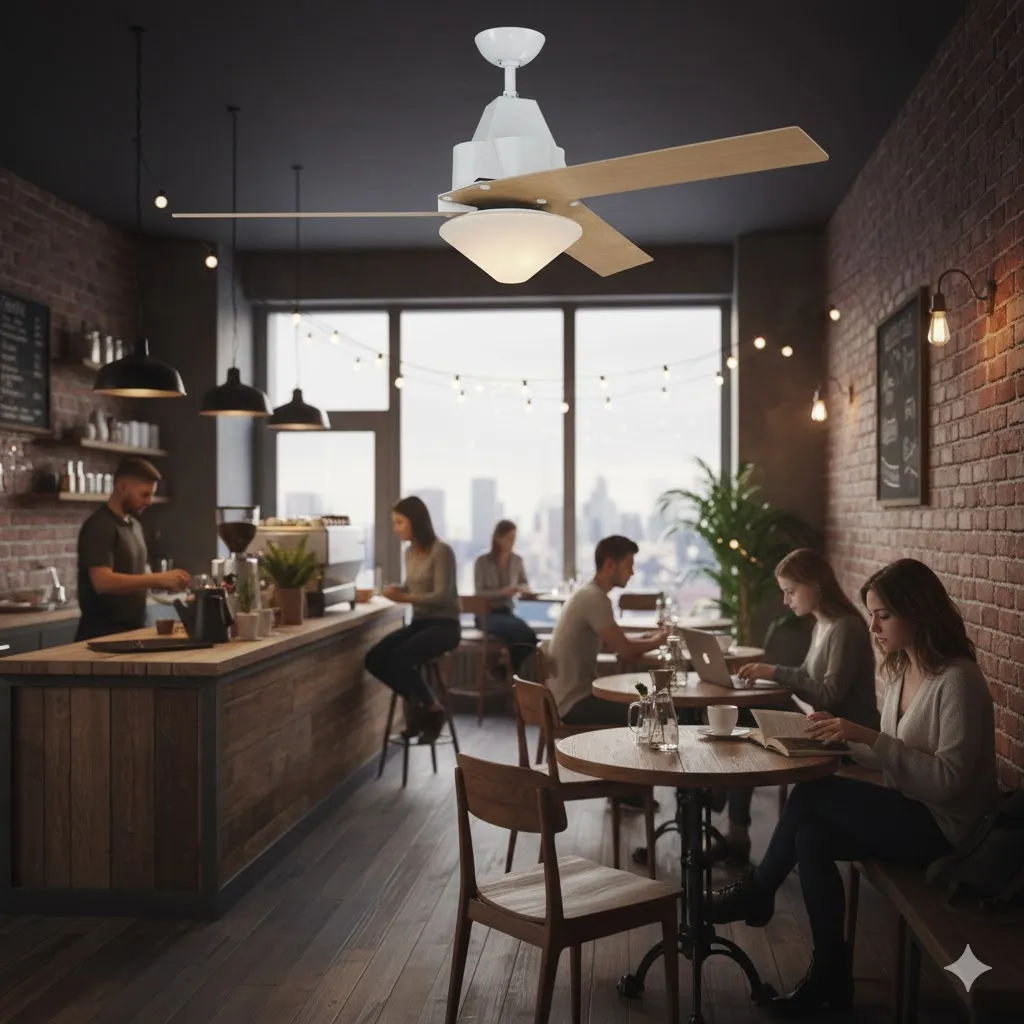 領航者 台灣製吊扇 52吋吊扇+LED三色情境燈 附遙控器 珍珠白AS-32143G 尊爵黑AS-32144G