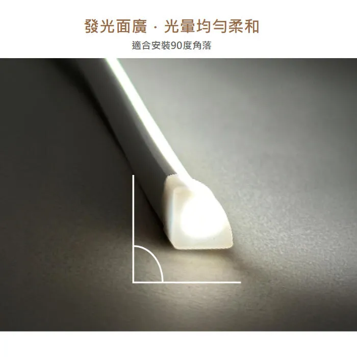 舞光 角落霓虹DC24V軟條燈 一捆五米 可任意剪裁 驅動器另購 D-35NT24V9CO