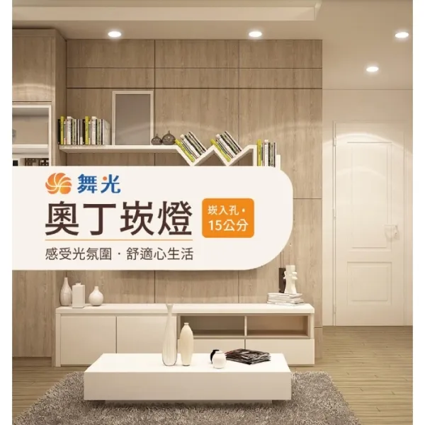 舞光 LED 12W/18W 奧丁崁燈 崁入孔15公分 三色溫 一體成型 快速安裝 D-15DOO12R3 D-15DOO18R3