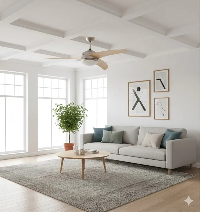 台灣製吊扇 空軍一號  AC / DC 42吋/52吋吊扇+吊扇燈+遙控 四色可選  BS-62101G