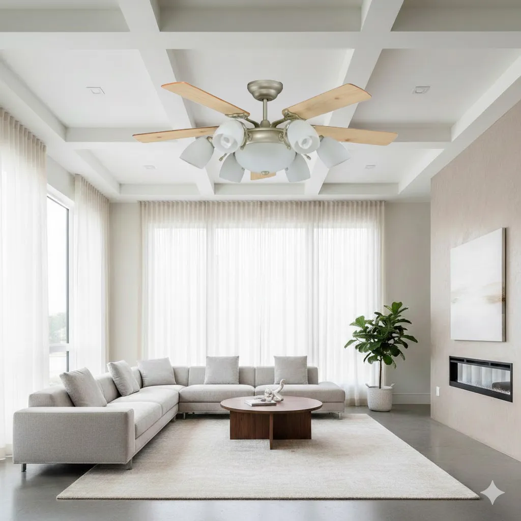 啄木鳥 台灣製 60吋 DC吊扇+燈具 附遙控器 香檳銀+木紋色JDC8806 古銅色+核桃色JDC8807