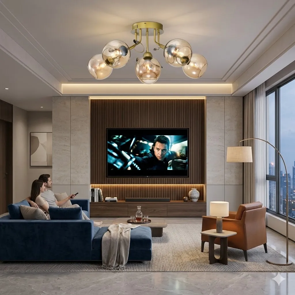 燈時代   半吸頂燈8+1燈061-0806 半吸頂燈5+1燈061-0807  半吸頂燈3+1燈061-0808 附IC可分段 客廳 房間 餐廳