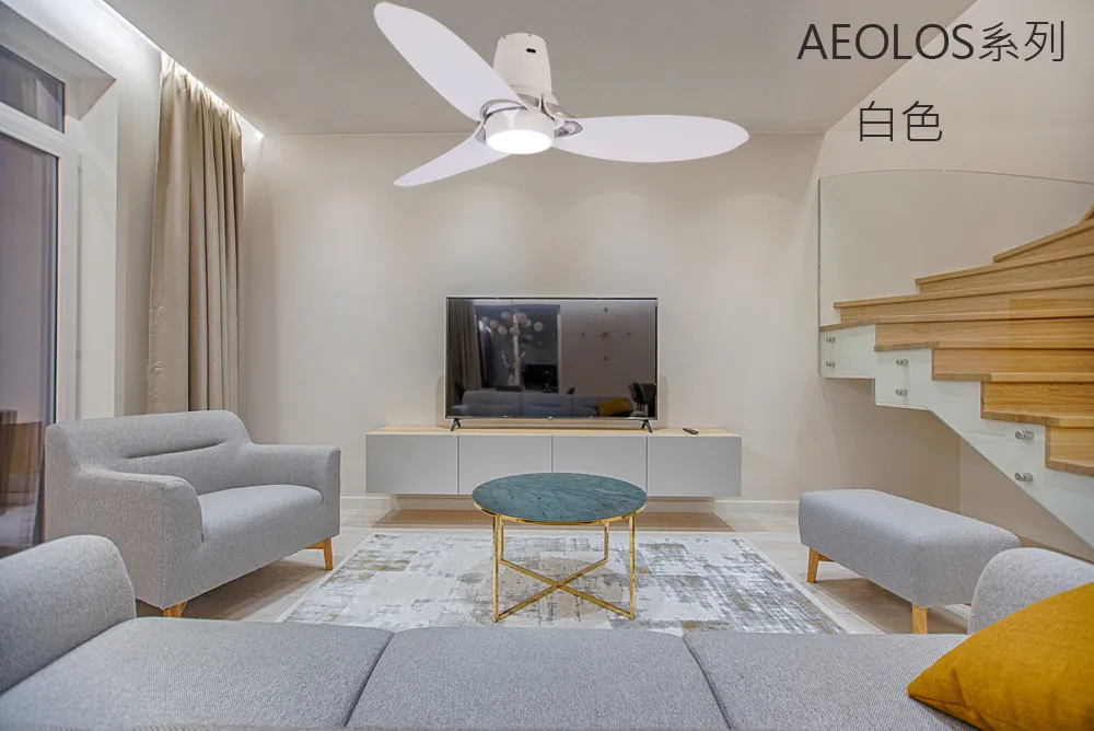 VENTO芬朵吊扇 循環殺菌 48吋DC吊扇 AEOLOS系列 48AEOLOS-W霧白 48AEOLOS-B霧黑