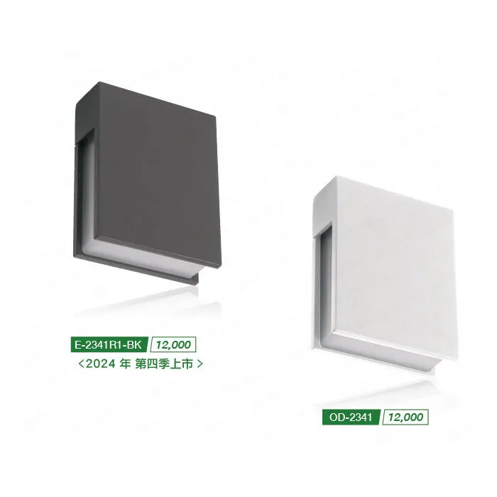 舞光 LED戶外壁燈 4W邦妮壁燈 戶外燈具 庭園燈 走道燈 OD-2341 OD-2341R1-BK
